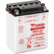   Yuasa YB14-A2 Motorkerékpár akku 12 V 14 Ah Pólustípus: Csavaros csatlakozó 8-as típus