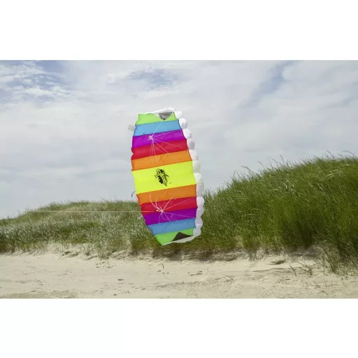 Ecoline Két zsinóros Paplanernyő Szivárvány üstökös Fesztáv 1200 mm Szélerősség 3 - 6 bft