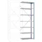 Manuflex RP1718.0001 Polc ráépíthető modul 100 kg (Sz x Ma x Mé) 97 x 2.5 x 40 cm Acél Porbevonatos Szürke, Zöld Fém padló