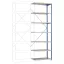 Manuflex RP1718.0001 Polc ráépíthető modul 100 kg (Sz x Ma x Mé) 97 x 2.5 x 40 cm Acél Porbevonatos Szürke, Zöld Fém padló
