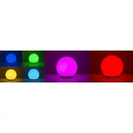   Heitronic 37234 Globo Napelemes dekorációs világítás Napenergiás gömb LED Fixen beépített LED-es 0.4 W Fehér
