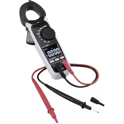 Digitális AC/DC lakatfogó CAT III 600 V 4000 digit, Voltcraft VC-523