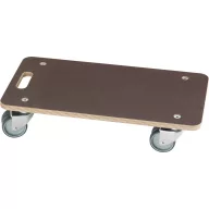   dörner + helmer 300707 Massiv-Double Roller Terhelés (max.): 300 kg 590 mm x 290 mm x 120 mm