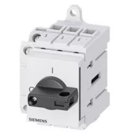   Megszakítók Fekete 3 pólusú 16 mm² 16 A 1 záró, 1 nyitó 690 V/AC Siemens 3LD30301TK11