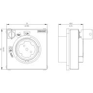 Hengerzár Siemens 8UD19000MC01
