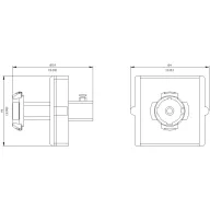   Tartozék teljesítményszakaszoló kapcsolóhoz Siemens 8UD19004GA00