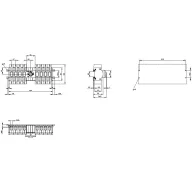 4 pólusú 125 A 8 váltó 415 V/AC Siemens 3KC04322NE000AA0