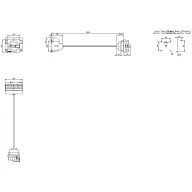   Megszakítók Fekete 6 pólusú 16 mm² 25 A 690 V/AC Siemens 3LD21133VK51