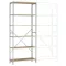 Manuflex RM3167 Polc alapmodul 100 kg (Sz x Ma x Mé) 97 x 2.5 x 50 cm Acél Cinkezett Ónozott Fa padló
