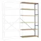 Manuflex RP1427.0001 Polc ráépíthető modul 120 kg (Sz x Ma x Mé) 1.22 x 2.5 x 50 m Acél Porbevonatos Szürke, Zöld Fa padló