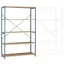 Manuflex RP1026.3003 Polc alapmodul 200 kg (Sz x Ma x Mé) 97 x 2 x 40 cm Acél Porbevonatos Rubinvörös Fa padló
