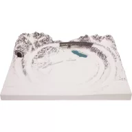   NOCH 87015 Z Terepasztal Központi St. Anton Z Märklin miniclub sín, Z Rohukan sín