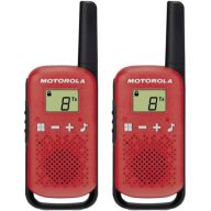   Motorola Solutions Motorola TALKABOUT T42 two-way radio 16 channels Black Red TALKABOUT T42 rot PMR készülék 2 részes készlet