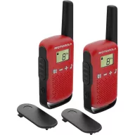   Motorola Solutions Motorola TALKABOUT T42 two-way radio 16 channels Black Red TALKABOUT T42 rot PMR készülék 2 részes készlet