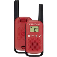   Motorola Solutions Motorola TALKABOUT T42 two-way radio 16 channels Black Red TALKABOUT T42 rot PMR készülék 2 részes készlet