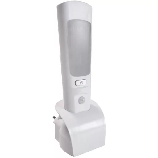 LED-es éjszakai fény mozgásérzékelővel, nappalifény fehér, Müller-Licht Casto 27700012