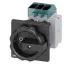 Megszakítók Fekete 3 pólusú 16 mm² 40 A 1 záró, 1 nyitó 690 V/AC Siemens 3LD33541TK51