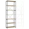 Manuflex RP1607.2001 Polc alapmodul 200 kg (Sz x Ma x Mé) 97 x 3 x 50 cm Acél Porbevonatos Piros, Narancs Fém padló