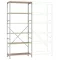 Manuflex RB2174 Polc alapmodul 200 kg (Sz x Ma x Mé) 97 x 2.5 x 80 cm Acél Cinkezett Ónozott Fa padló