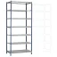 Manuflex RA2593.5007 Raktári polc alapmodul (Sz x Ma x Mé) 90 x 2.25 x 60 cm Briliáns kék, Ónozott