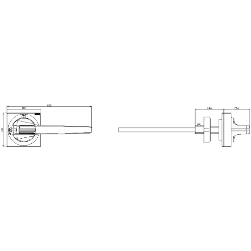 Forgató hajtás Piros, Sárga Siemens 8UD11614AF25