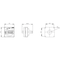 Fogantyú Siemens 8UD17210AC15
