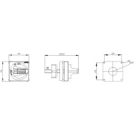 Fogantyú Siemens 8UD17210AC25