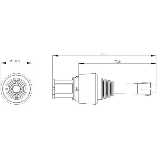 Koordinátakapcsoló Siemens 3SU1050-7BB88-0AA0 1 db
