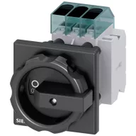   Megszakítók Fekete 3 pólusú 16 mm² 25 A 1 záró, 1 nyitó 690 V/AC Siemens 3LD31541TK51