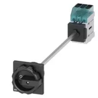   Megszakítók Fekete 3 pólusú 16 mm² 32 A 690 V/AC Siemens 3LD32480TK51