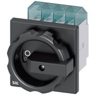 Fekete 3 pólusú 6 mm² 16 A 690 V/AC Siemens 3LD20030TK51