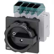   Megszakítók Fekete 4 pólusú 16 mm² 40 A 1 záró, 1 nyitó 690 V/AC Siemens 3LD33541TL51