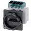 Megszakítók Fekete 4 pólusú 16 mm² 40 A 1 záró, 1 nyitó 690 V/AC Siemens 3LD33541TL51