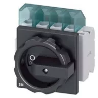   Megszakítók Fekete 4 pólusú 16 mm² 25 A 1 záró, 1 nyitó 690 V/AC Siemens 3LD21032EP51
