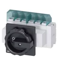   Megszakítók Fekete 6 pólusú 16 mm² 25 A 1 záró, 1 nyitó 690 V/AC Siemens 3LD21034VP51