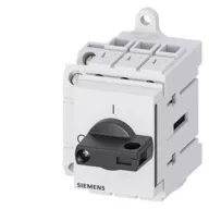   Megszakítók Fekete 3 pólusú 16 mm² 63 A 1 záró, 1 nyitó 690 V/AC Siemens 3LD34301TK11