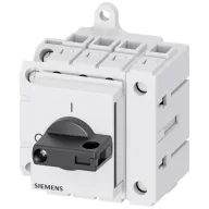   Megszakítók Fekete 4 pólusú 16 mm² 63 A 1 záró, 1 nyitó 690 V/AC Siemens 3LD34301TL11