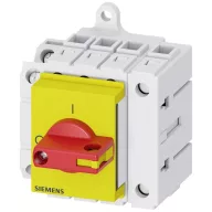   Megszakítók Piros, Sárga 4 pólusú 16 mm² 63 A 1 záró, 1 nyitó 690 V/AC Siemens 3LD34301TL13
