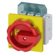   Megszakítók Piros, Sárga 3 pólusú 16 mm² 32 A 1 záró, 1 nyitó 690 V/AC Siemens 3LD22031TP53