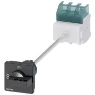   Megszakítók Fekete 3 pólusú 35 mm² 63 A 690 V/AC Siemens 3LD25170TK11