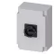 Megszakítók Fekete 3 pólusú 50 mm² 100 A 1 záró, 1 nyitó 690 V/AC Siemens 3LD27661GP51