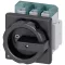 Megszakítók Fekete 3 pólusú 50 mm² 125 A 1 záró, 1 nyitó 690 V/AC Siemens 3LD28041TP51