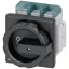 Megszakítók Fekete 3 pólusú 50 mm² 125 A 1 záró, 1 nyitó 690 V/AC Siemens 3LD28041TP51