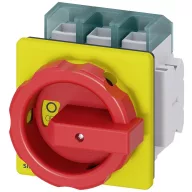   Megszakítók Piros, Sárga 3 pólusú 50 mm² 125 A 1 záró, 1 nyitó 690 V/AC Siemens 3LD28041TP53