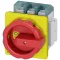 Megszakítók Piros, Sárga 3 pólusú 50 mm² 125 A 1 záró, 1 nyitó 690 V/AC Siemens 3LD28041TP53
