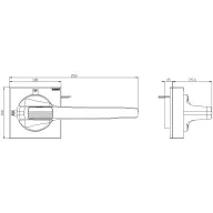 Fogantyú Szürke Siemens 8UD18614CD01