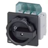   Megszakítók Fekete 3 pólusú 16 mm² 32 A 1 záró, 1 nyitó 690 V/AC Siemens 3LD22031TP51