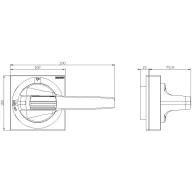 Fogantyú Piros, Sárga Siemens 8UD18513AF05