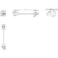   Piros, Sárga 3 pólusú 16 mm² 32 A 690 V/AC Siemens 3LD22170TK13