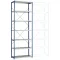 Manuflex RP1624.6011 Polc alapmodul 200 kg (Sz x Ma x Mé) 97 x 3 x 60 cm Acél Porbevonatos Rezedazöld Fém padló